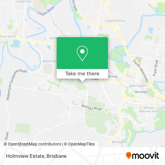 Holmview Estate map