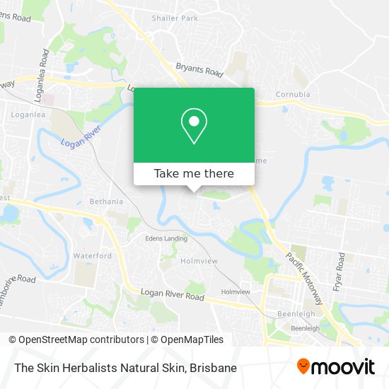 The Skin Herbalists Natural Skin map