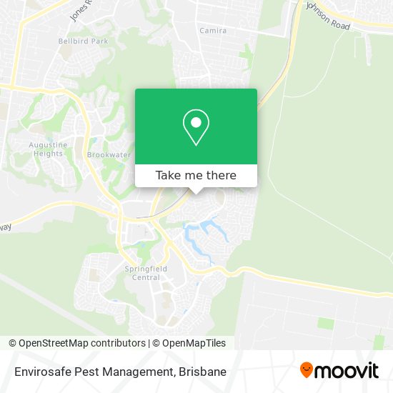 Mapa Envirosafe Pest Management