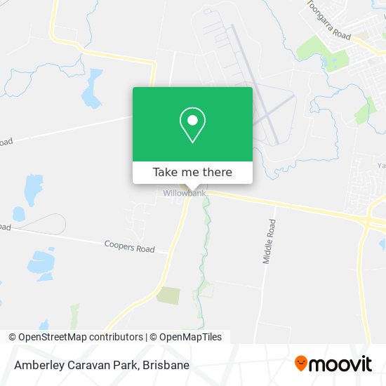 Mapa Amberley Caravan Park