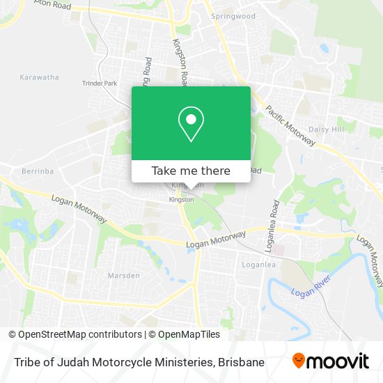Tribe of Judah Motorcycle Ministeries map