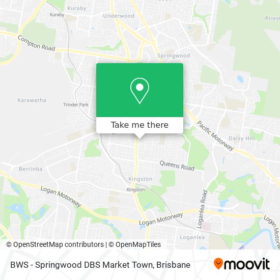 BWS - Springwood DBS Market Town map