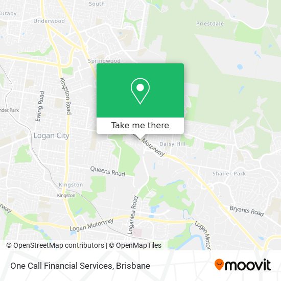 One Call Financial Services map