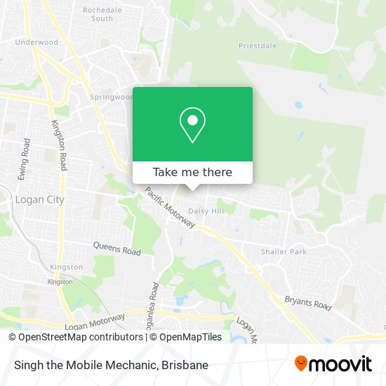 Singh the Mobile Mechanic map