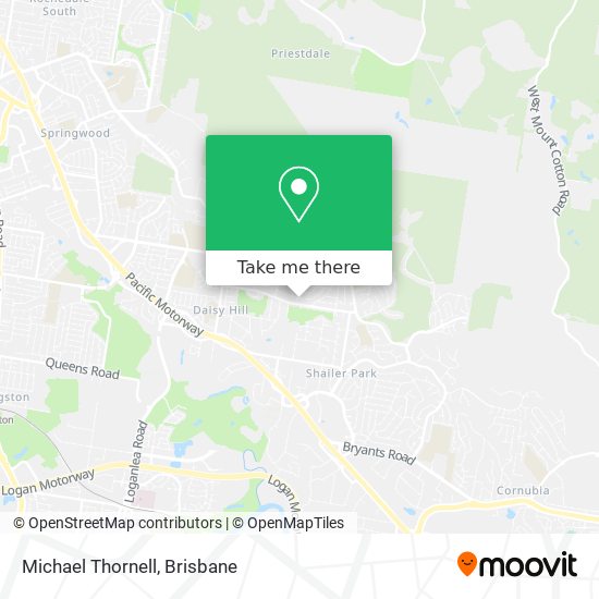 Michael Thornell map