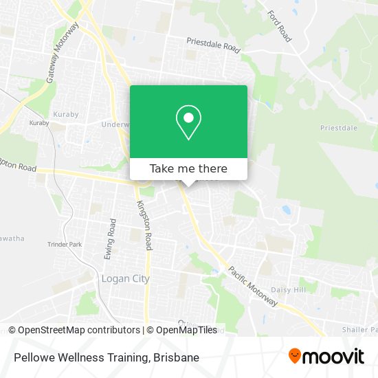 Pellowe Wellness Training map