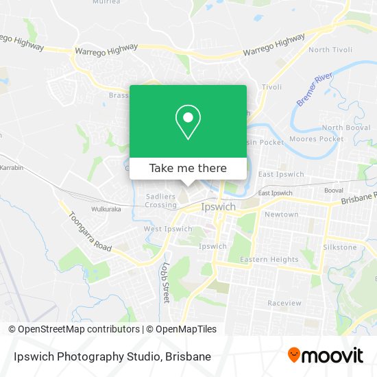 Ipswich Photography Studio map