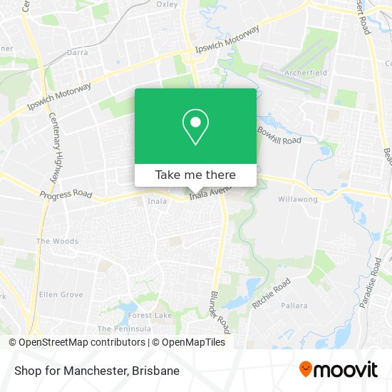 Shop for Manchester map