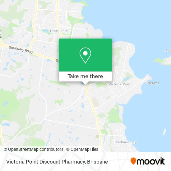 Victoria Point Discount Pharmacy map