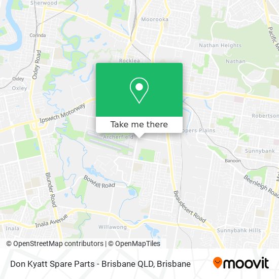 Don Kyatt Spare Parts - Brisbane QLD map