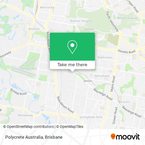 Polycrete Australia map