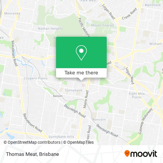Thomas Meat map