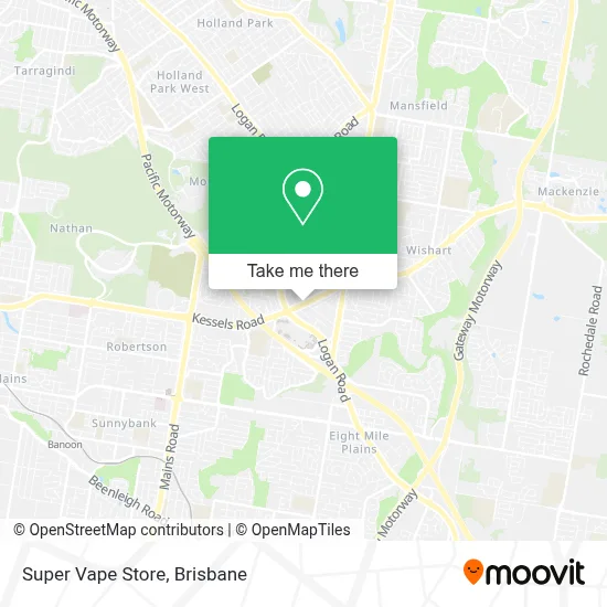 How to Get to Super Vape Store in Upper Mount Gravatt by Bus?