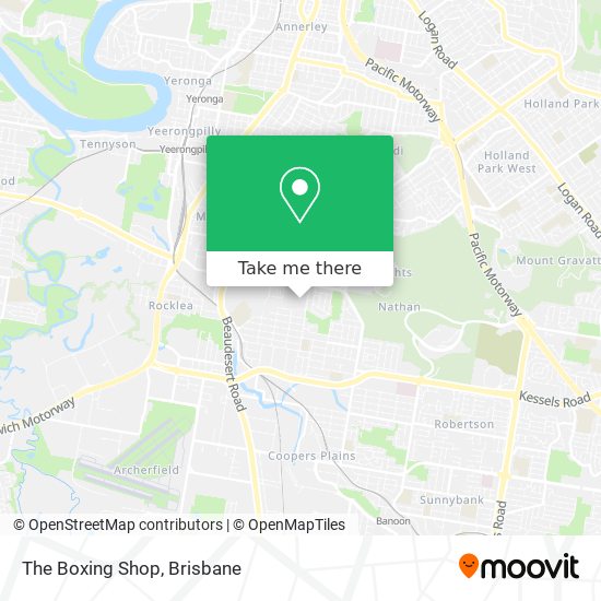 The Boxing Shop map