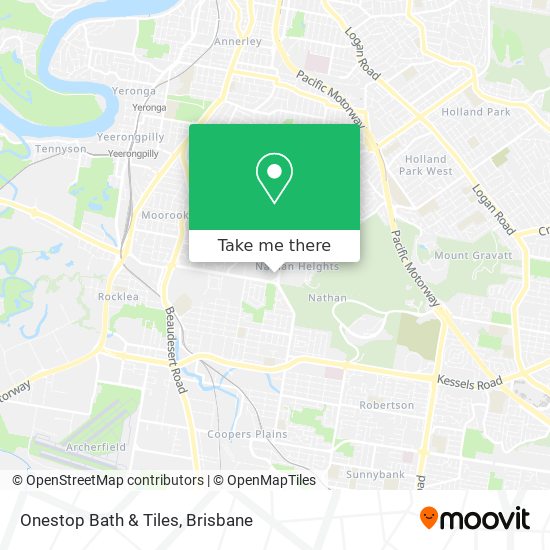 Onestop Bath & Tiles map