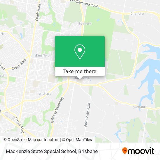 MacKenzie State Special School map