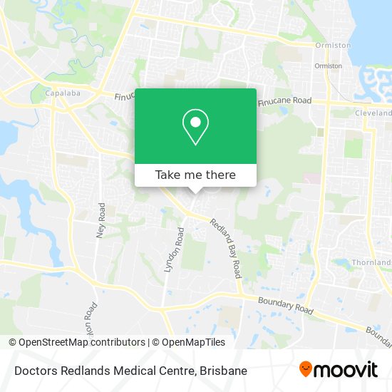 Doctors Redlands Medical Centre map