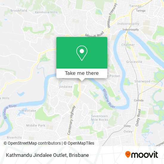 Kathmandu Jindalee Outlet map