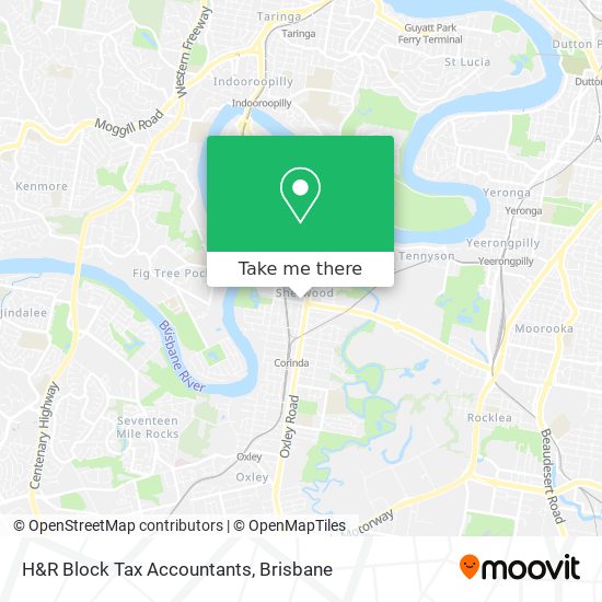 H&R Block Tax Accountants map