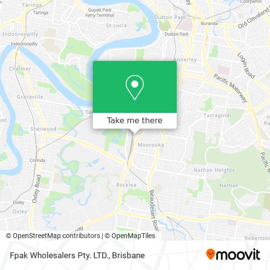 Fpak Wholesalers Pty. LTD. map