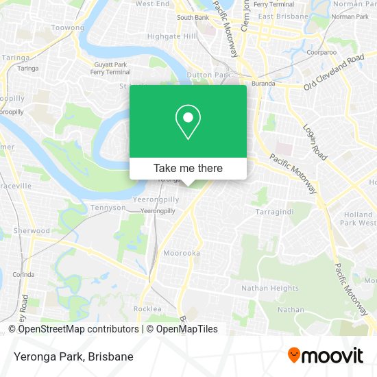 Yeronga Park map