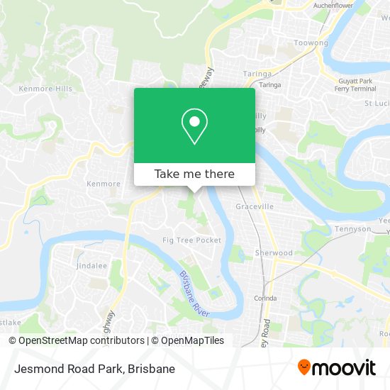 Jesmond Road Park map