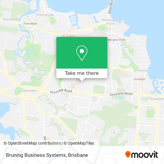 Bruning Business Systems map