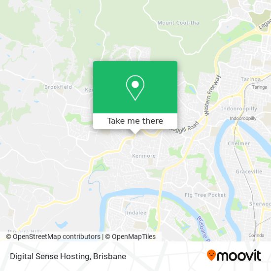 Digital Sense Hosting map