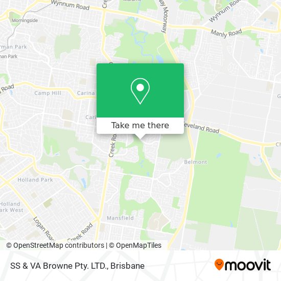 SS & VA Browne Pty. LTD. map