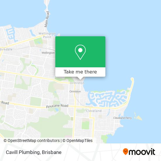 Mapa Cavill Plumbing