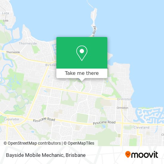 Mapa Bayside Mobile Mechanic