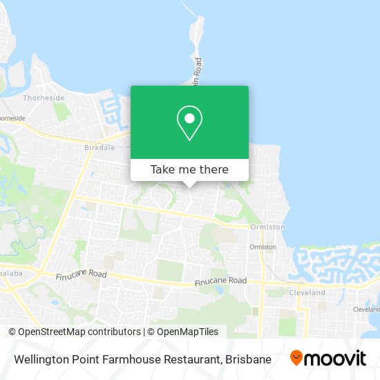 Mapa Wellington Point Farmhouse Restaurant