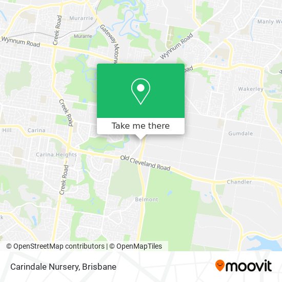 Carindale Nursery map