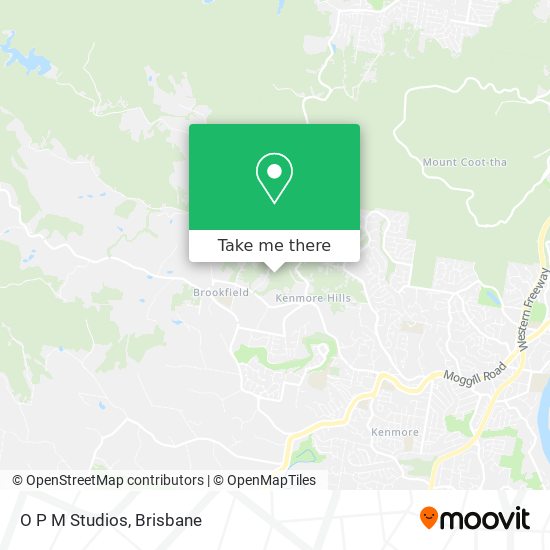 O P M Studios map