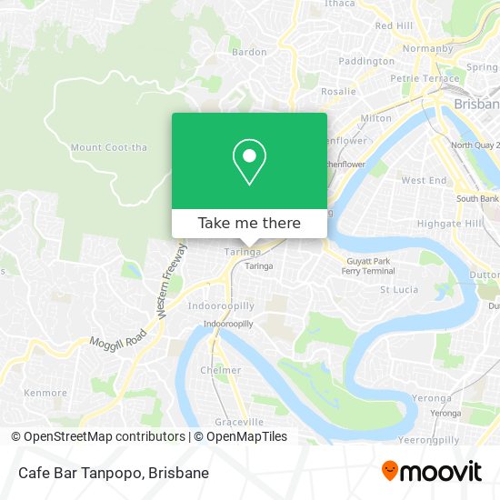 Cafe Bar Tanpopo map