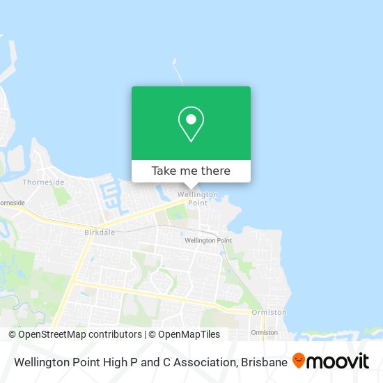 Wellington Point High P and C Association map