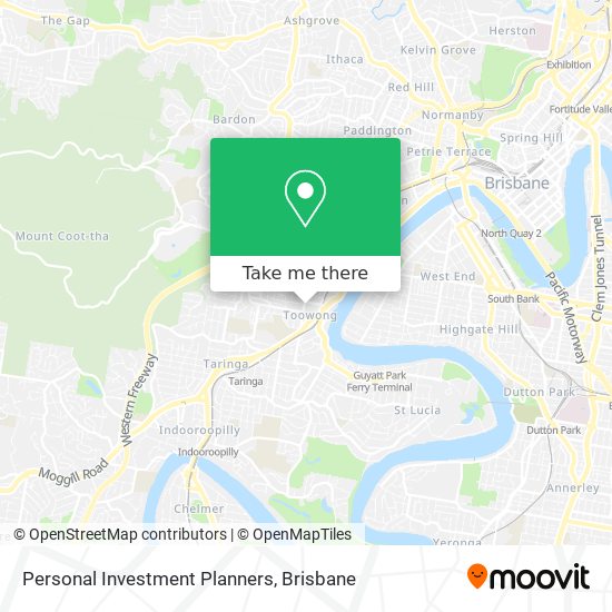 Personal Investment Planners map