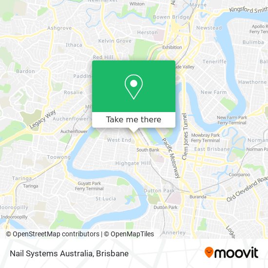 Nail Systems Australia map