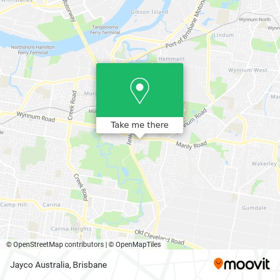 Jayco Australia map