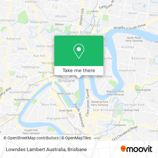 Mapa Lowndes Lambert Australia