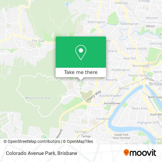 Colorado Avenue Park map