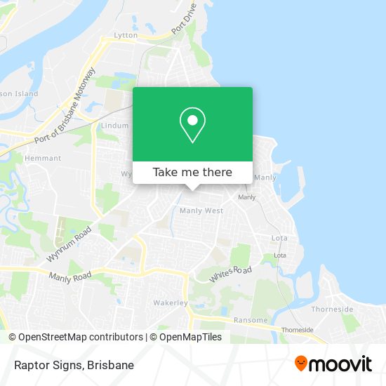 Raptor Signs map
