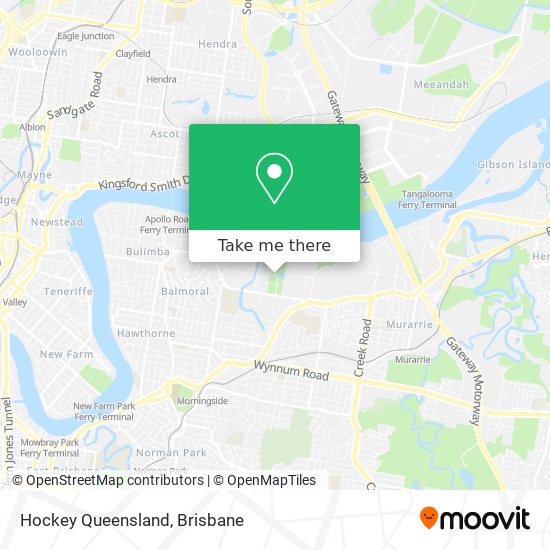 Hockey Queensland map