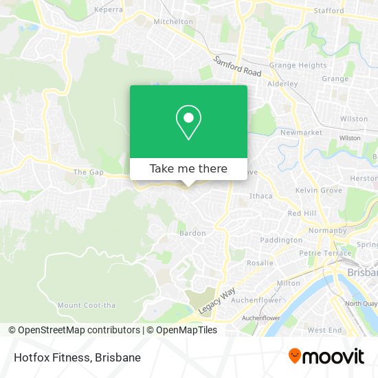 Hotfox Fitness map
