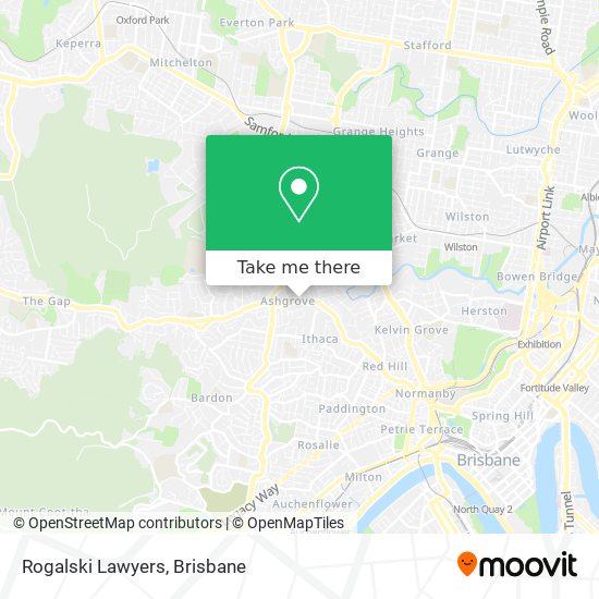 Rogalski Lawyers map