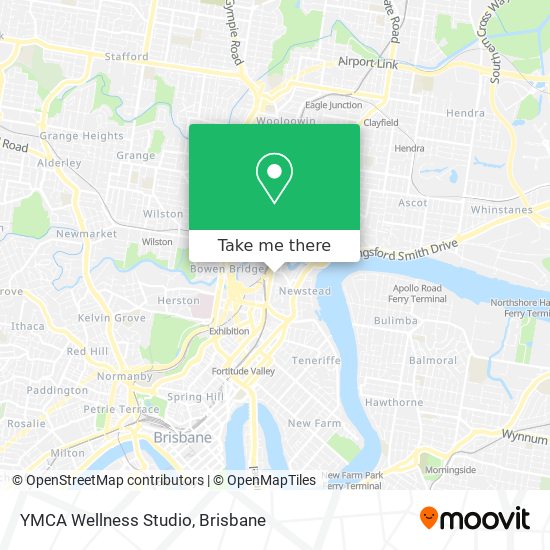 YMCA Wellness Studio map