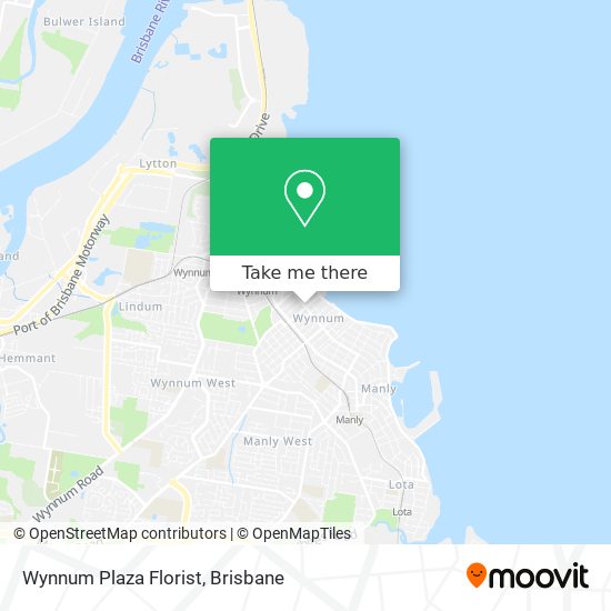 Wynnum Plaza Florist map