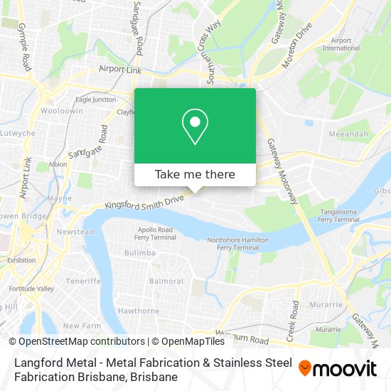 Langford Metal - Metal Fabrication & Stainless Steel Fabrication Brisbane map