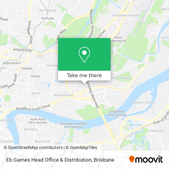 Eb Games Head Office & Distribution map