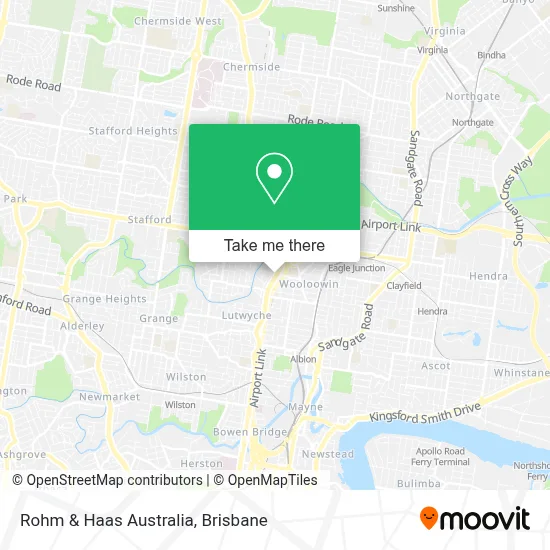 Rohm & Haas Australia map